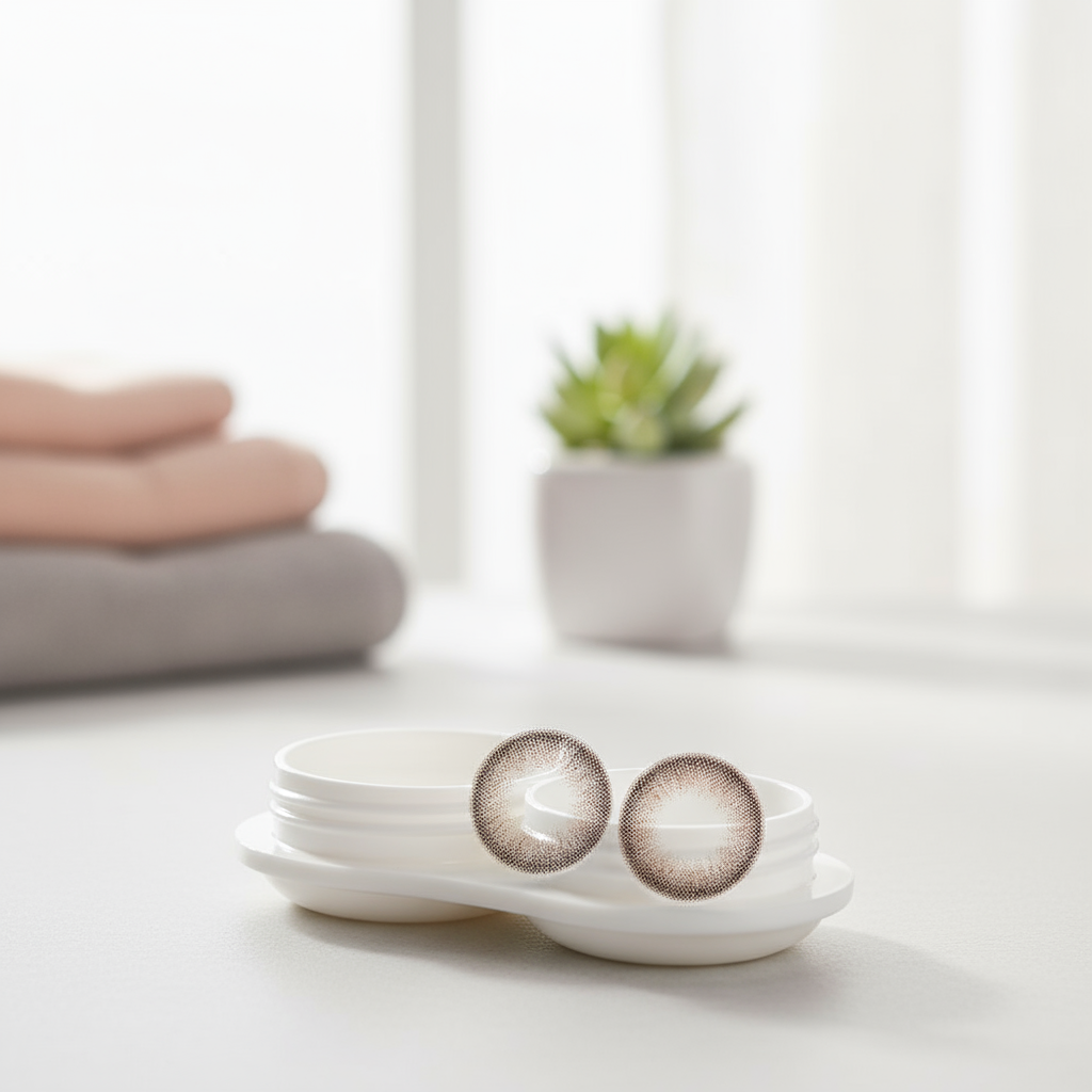 COLORHUNTER คอนแทคเลนส์สีดํา 2 ชิ้น G2 ขนาด 14.2 มม. ใช้ได้ 1 ปี ค่าสายตา 0-5.00 ไดออปเตอร์