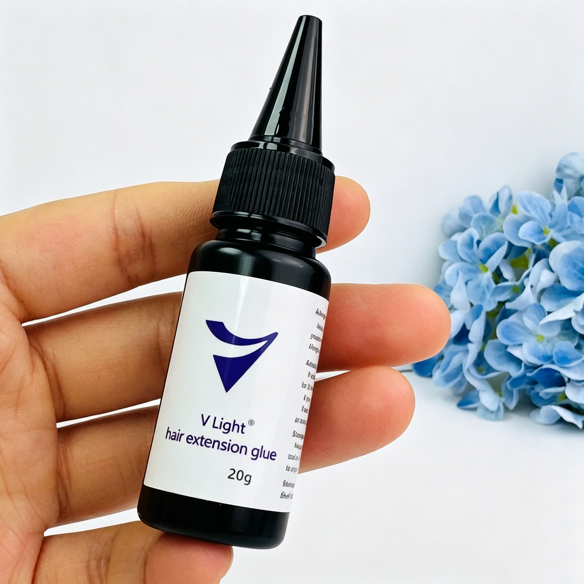 V Light Keratin Hair Extension กาว 20g Strong Bond U Tip I Tip สําหรับร้านเสริมสวย
