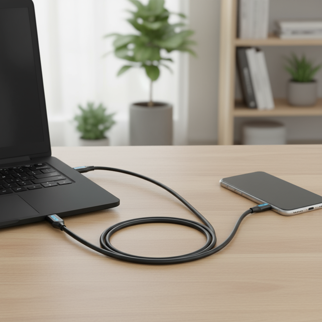 Vention สาย Mini USB 2.0 to 2A - ชาร์จข้อมูล 480Mbps สําหรับกล้อง MP3 MP4