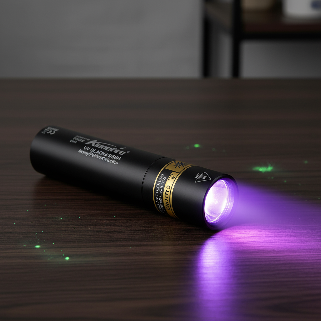 ไฟฉาย UV Alonefire SV94 ความสว่าง 365/395nm ชาร์จ USB ได้ สําหรับตรวจปัสสาวะสัตว์เลี้ยง เชื้อราแมว ตรวจธนบัตร ตรวจรอยรั่ว