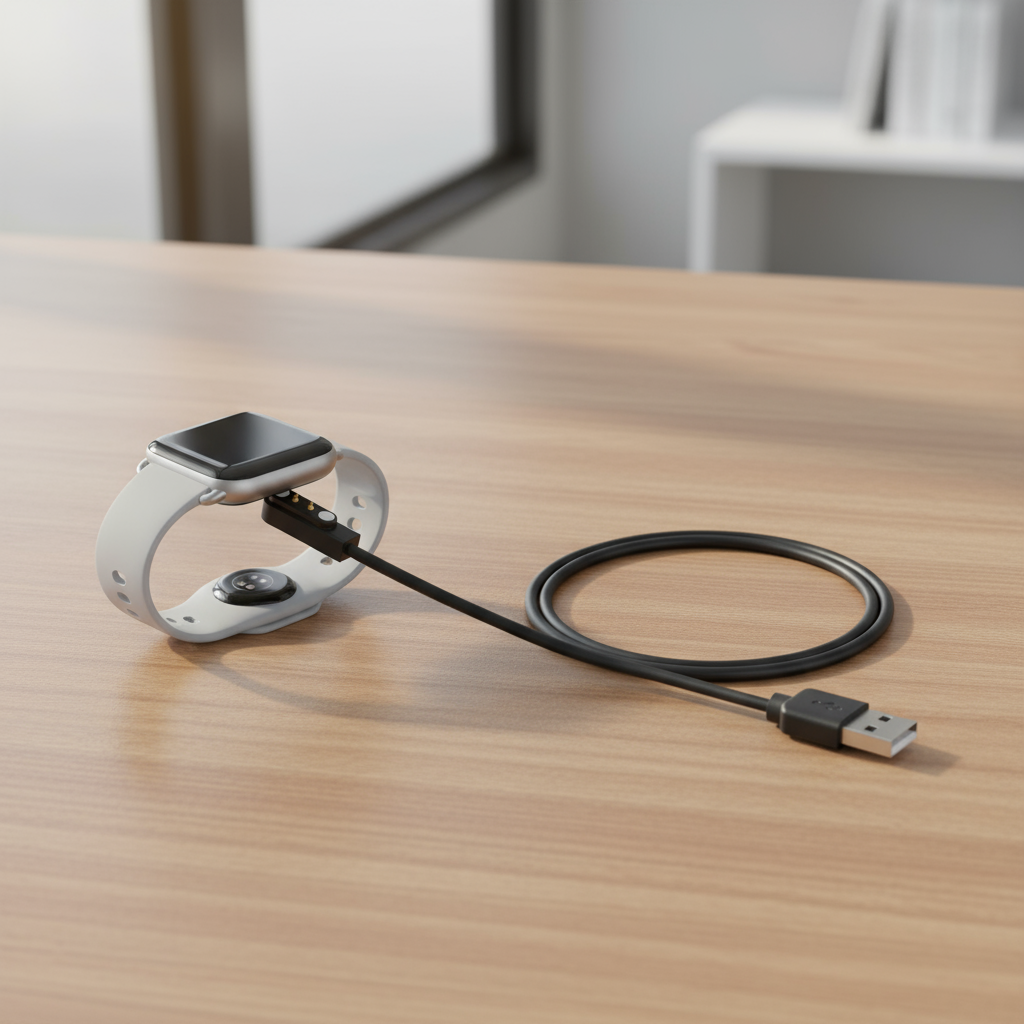 สายชาร์จแม่เหล็ก USB สําหรับสมาร์ทวอทช์ สายชาร์จสํารอง 2 พิน ใช้ได้กับ GS10/FA58/Y68/MW08/GT1/GT2/GT