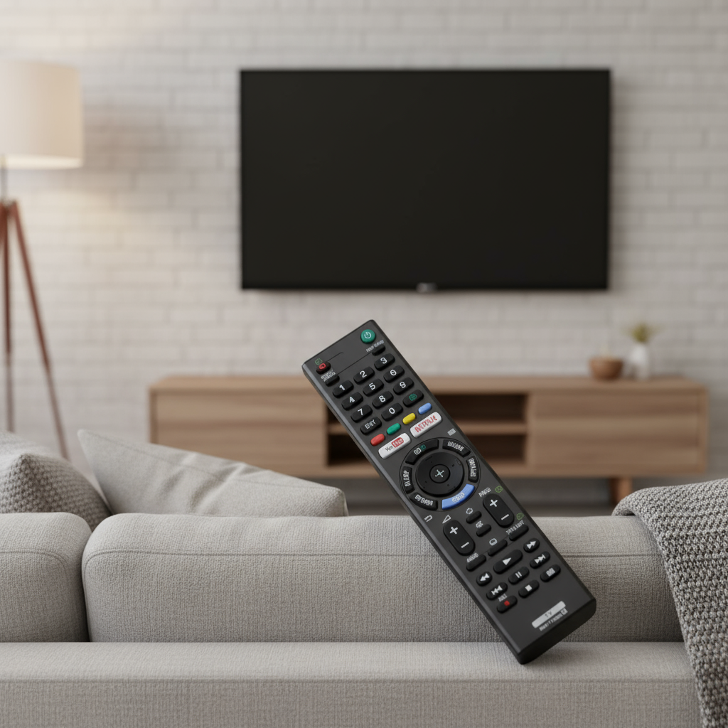 รีโมท RMT-TX300E สําหรับทีวี Sony: เหมาะสําหรับรุ่น RMT-TZ120D และ RMT-TX300P