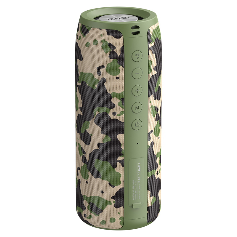 ลําโพงบลูทูธ ZEALOT S51 10W แบตเตอรี่ 1800mAh รองรับ BT5.2 TWS พกพาสะดวก มีสายคล้องคอ เหมาะสําหรับฟั
