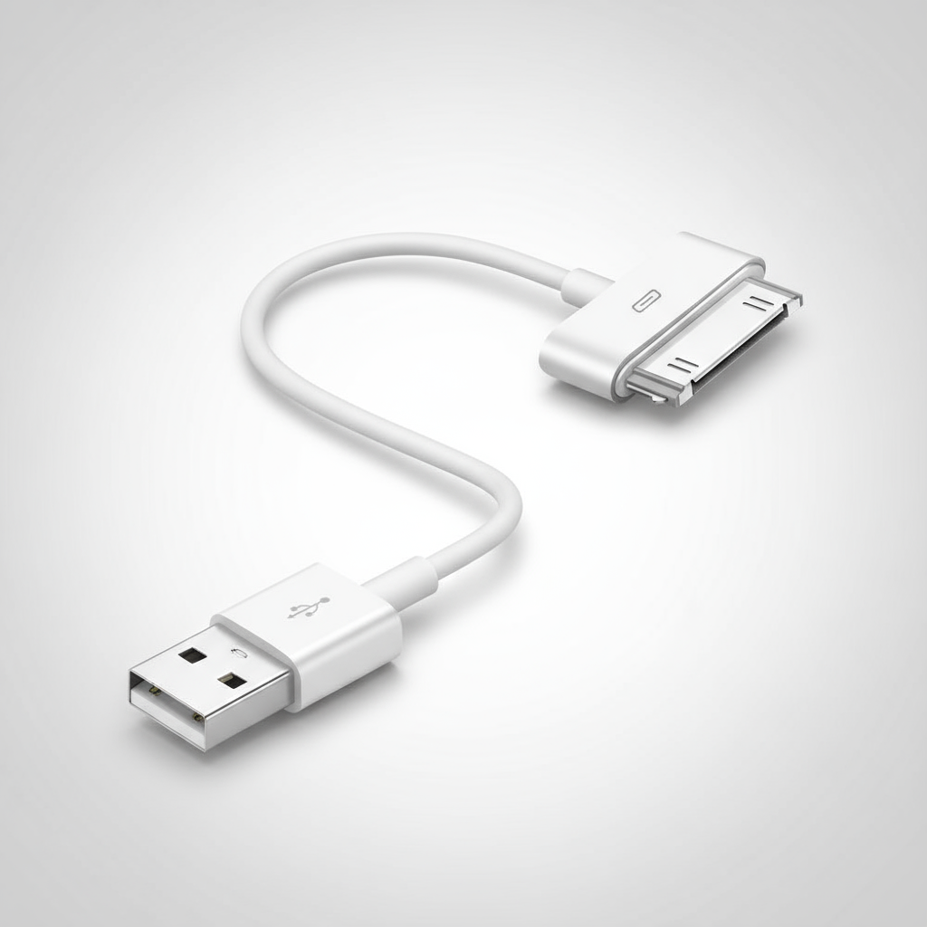 อะแดปเตอร์สายชาร์จ USB สําหรับ iPhone 4 4s 3G 3GS iPad 1 2 3 iPod Nano Touch