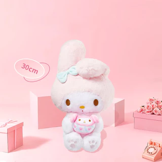 MINISO มาย เมโลดี้ แซนวิชคุกกี้ ซีรีส์ - ตุ๊กตาผ้านั่งน่ารัก เหมาะเป็นของขวัญสําหรับเด็กผู้หญิง ขนาด 30 ซม.