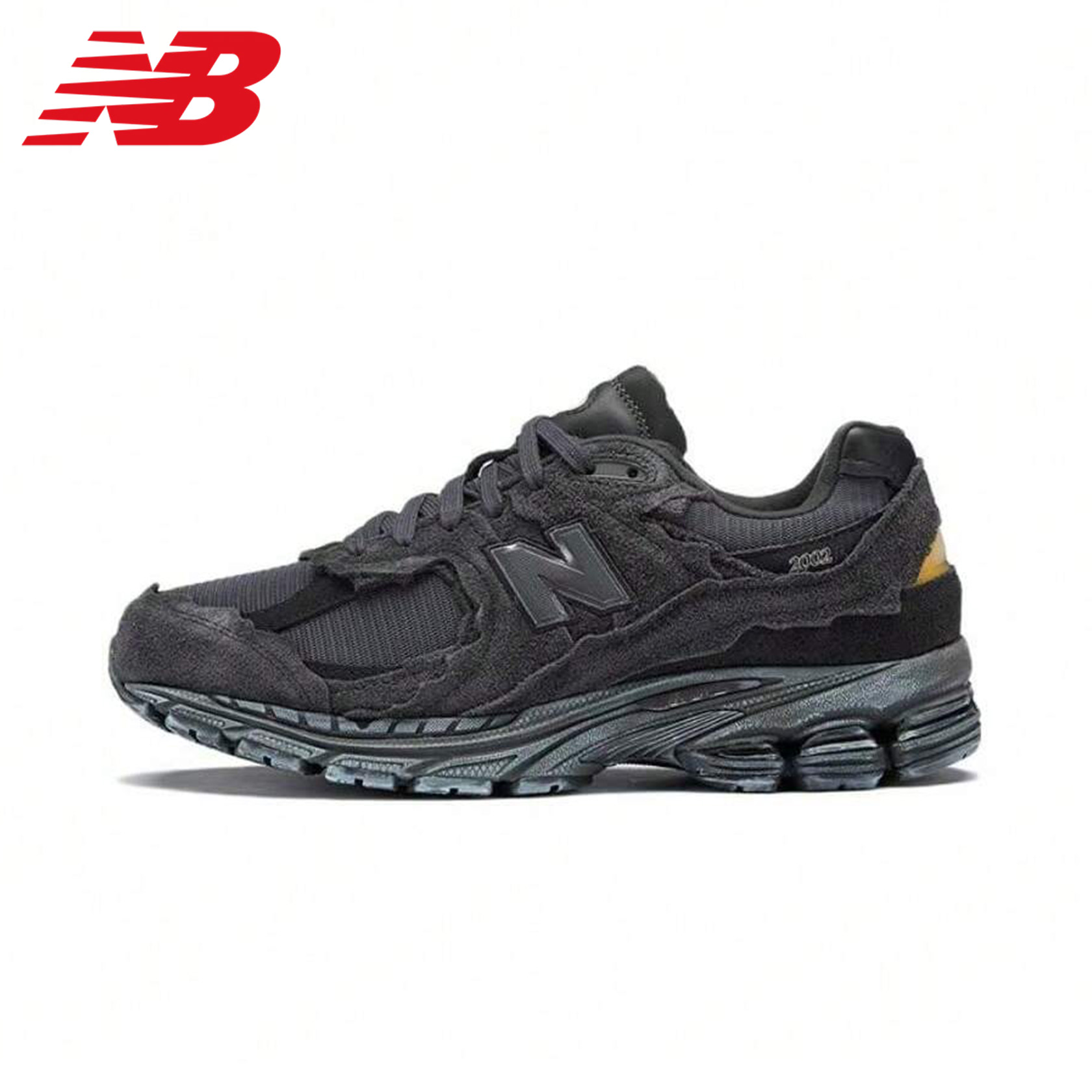 New Balance 2002r Retro Suede Abzorb รองเท้าผ้าใบ Low Top Phantom Black