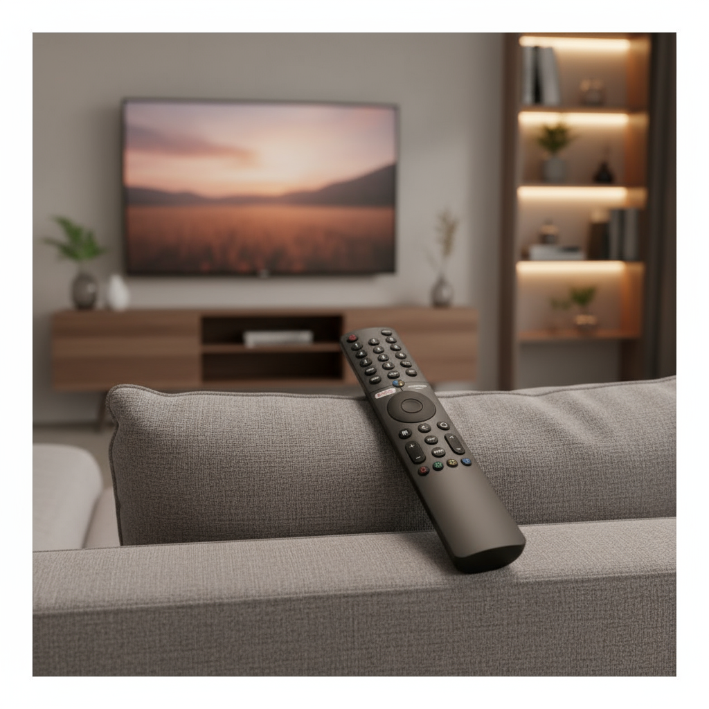 รีโมทเสียงบลูทูธ XMRM-19 สําหรับสมาร์ททีวี Xiaomi MI P1 Q1 รุ่น L32M6-6AEU L43M6-6AEU
