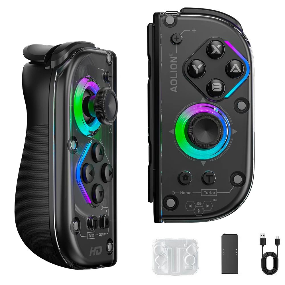 AOLION จอยเกมไร้สายแบบคู่รองรับ Nintendo Switch