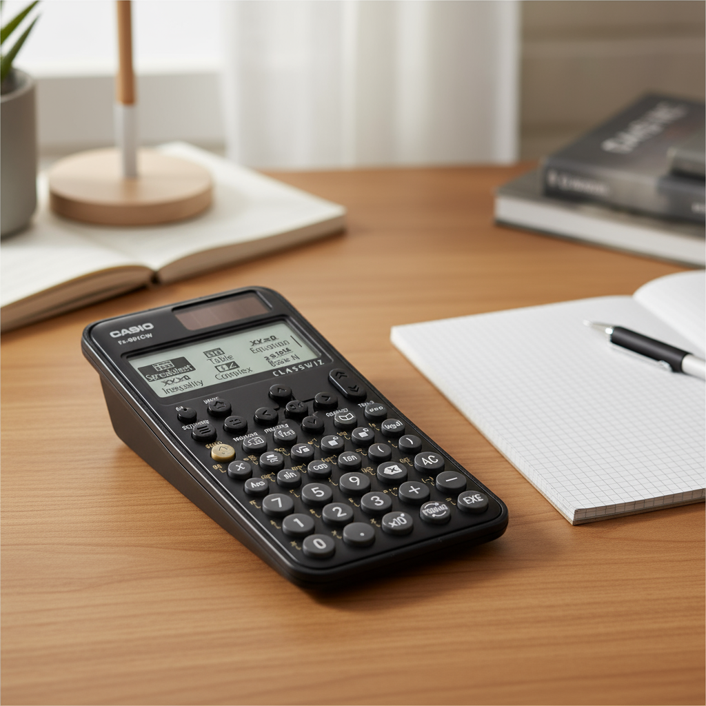 เครื่องมือคํานวณทางวิทยาศาสตร์ Casio fx-991CW