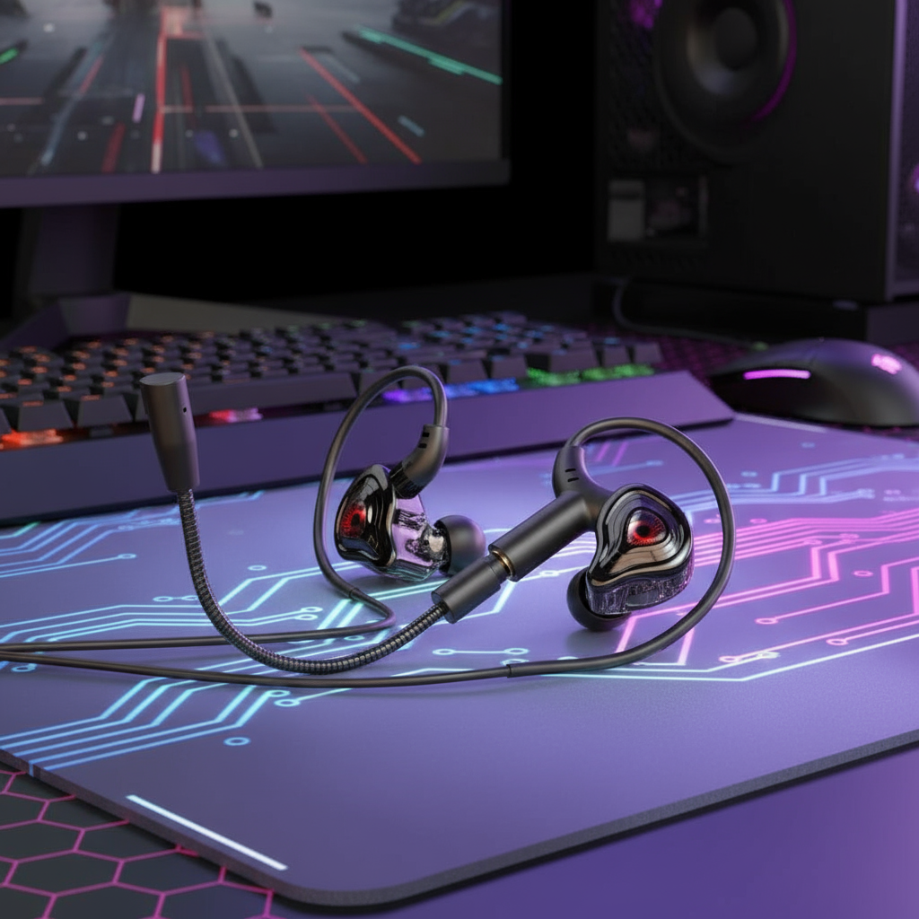 Sprise M15 หูฟังอินเอียร์ หูฟังมีสาย หูฟังมีไมค์ ตัดเสียงรบกวน เบสสเตอริโอ ของแท้ หูฟังเกมมิ่ง