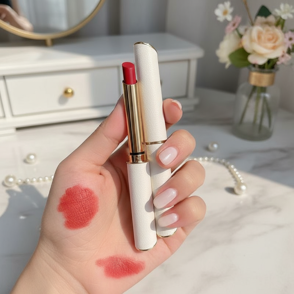 MKING PRETTY ลิปสติกเนื้อแมตต์กํามะหยี่ – หลอดบาง ชุ่มชื้น ติดทนนาน