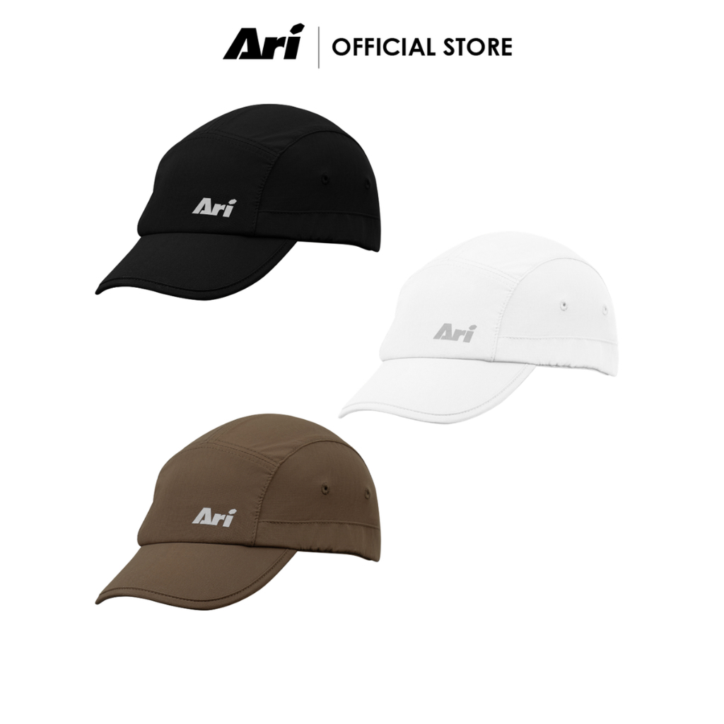 หมวกวิ่งกีฬา Ari Essential 5-Panel หมวกกีฬาน้ําหนักเบาสําหรับการวิ่งออกกําลังกายกลางแจ้ง