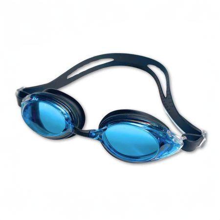 แว่นตาว่ายน้ํากรอบกว้าง Uv400 ป้องกันป้องกันหมอก Unisex ทรงกลม