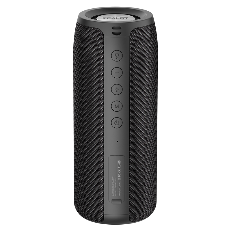 ลําโพงบลูทูธ ZEALOT S51 10W 1800mAh BT5.2 รองรับหลายอินพุต พกพาสะดวก มีสายคล้องคอ เหมาะสําหรับทีวี ห