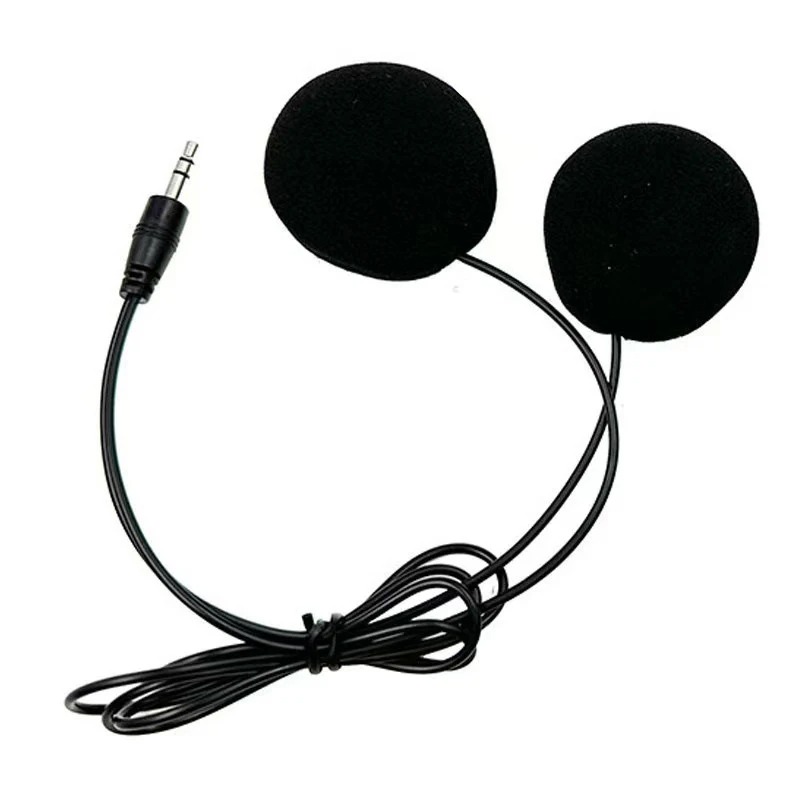 สําหรับ Cardo Freecom Spirit รถจักรยานยนต์ Intercom Soft Wire ไมโครโฟน 3.5 มม.อุปกรณ์เสริมลําโพง 1 ช