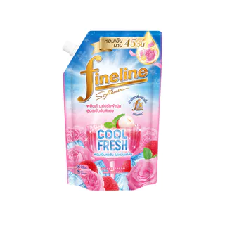 Fineline ไฟน์ไลน์ ผลิตภัณฑ์ปรับผ้านุ่มสูตรเข้มข้นพิเศษ คูลลิ่งเฟรช 440 มล
