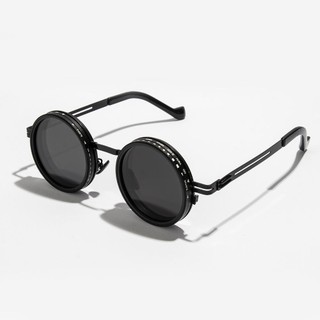 Metal Polarized sunglasses with adjustable lens color, featuring an ND2-400 filter and UV400 protective lenses