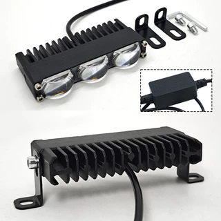 แถบไฟ LED บาง 60W ไฟตัดหมอกแบบสองสี เหลือง/ขาว สําหรับ UTV ATV รถออฟโรด