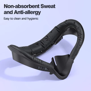 อินเทอร์เฟซใบหน้า Face Cover Pad Cushion สําหรับ Oculus Quest 2 Meta VR อุปกรณ์เสริม
