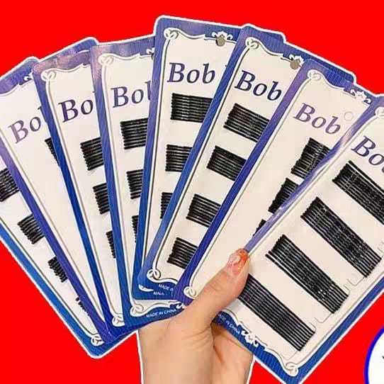 Simple สีดําด้านข้าง Bangs Barrettes, 256 ชิ้นเครื่องประดับผมหรูหราสําหรับสาววันหยุดสวมใส่ทุกวัน