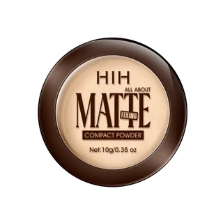 [1 แถม 1] HIH แป้งพัฟ All About Matte Powder ผสมรองพื้น ขนาด 10 กรัม