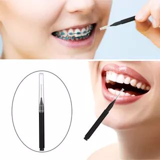 แปรงซอกฟัน 60 ชิ้น, ไม้จิ้มฟัน ไหมขัดฟันหัวแปรง แปรงอนามัยช่องปาก สําหรับผู้ที่จัด ทําความสะอาด เครื่องมือทําความสะอาดฟัน