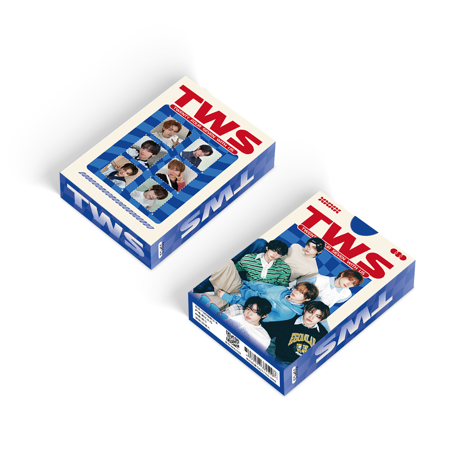 TWS 55 ชิ้น Kpop Lomo Photocards TWINKLE ชุด – ของขวัญพัดลมสะสม