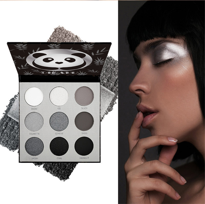 DIKALU 9 สีอายแชโดว์ Palette Pearl Matte Blendable Pigment กันน้ํา Smoky Eye Shadow ฤดูร้อน Vibrant วันหยุดของขวัญขนาดเดินทางทุกวันใช้ 38g