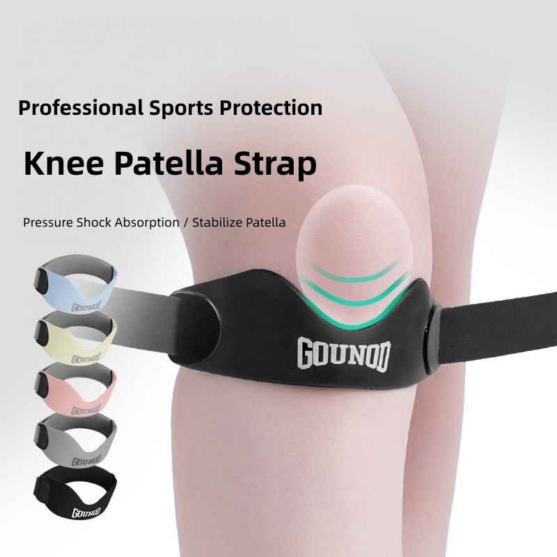 อัพเกรดกีฬาเข่า Band Patella Band ผู้ชายและผู้หญิงกีฬาวิ่งออกกําลังกายความดันเข่า Band Shock Absorbi