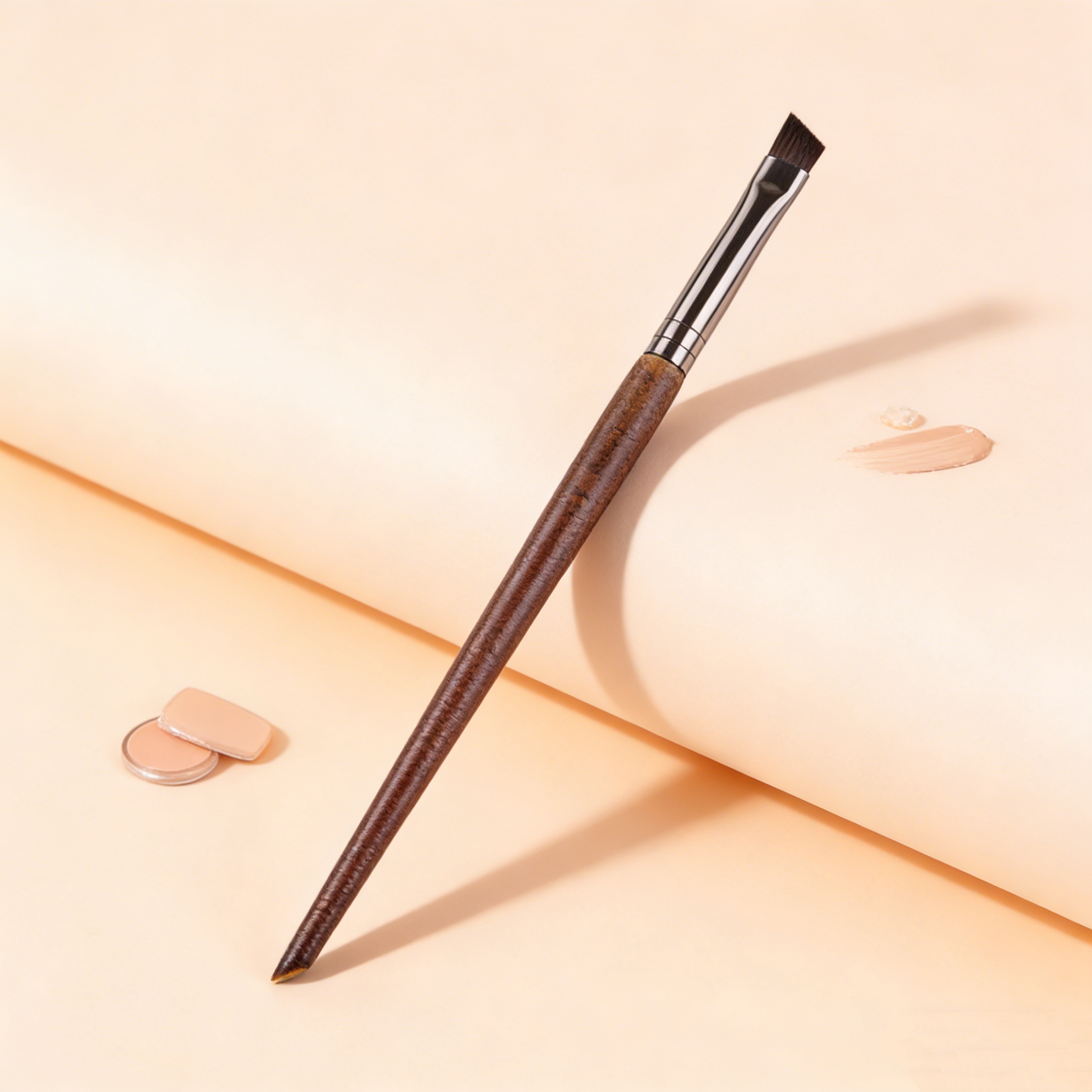 Makeup Forever 172 Angled Brow and Eyeliner Brush สําหรับความละเอียดที่แม่นยํา