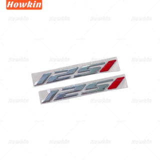 Wave 125i LOGO สติกเกอร์รถจักรยานยนต์ 3D Emblem Badge สติกเกอร์นุ่มสําหรับ Honda