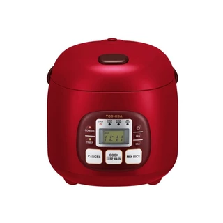 TOSHIBA หม้อหุงข้าวดิจิตอล ขนาด 0.54 ลิตร รุ่น RC-5MM(R)A กำลังไฟ 360 วัตต์