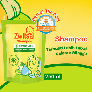 Zwitsal Sampo Bayi Aloe Vera, Kemiri & Seledri 250 mL