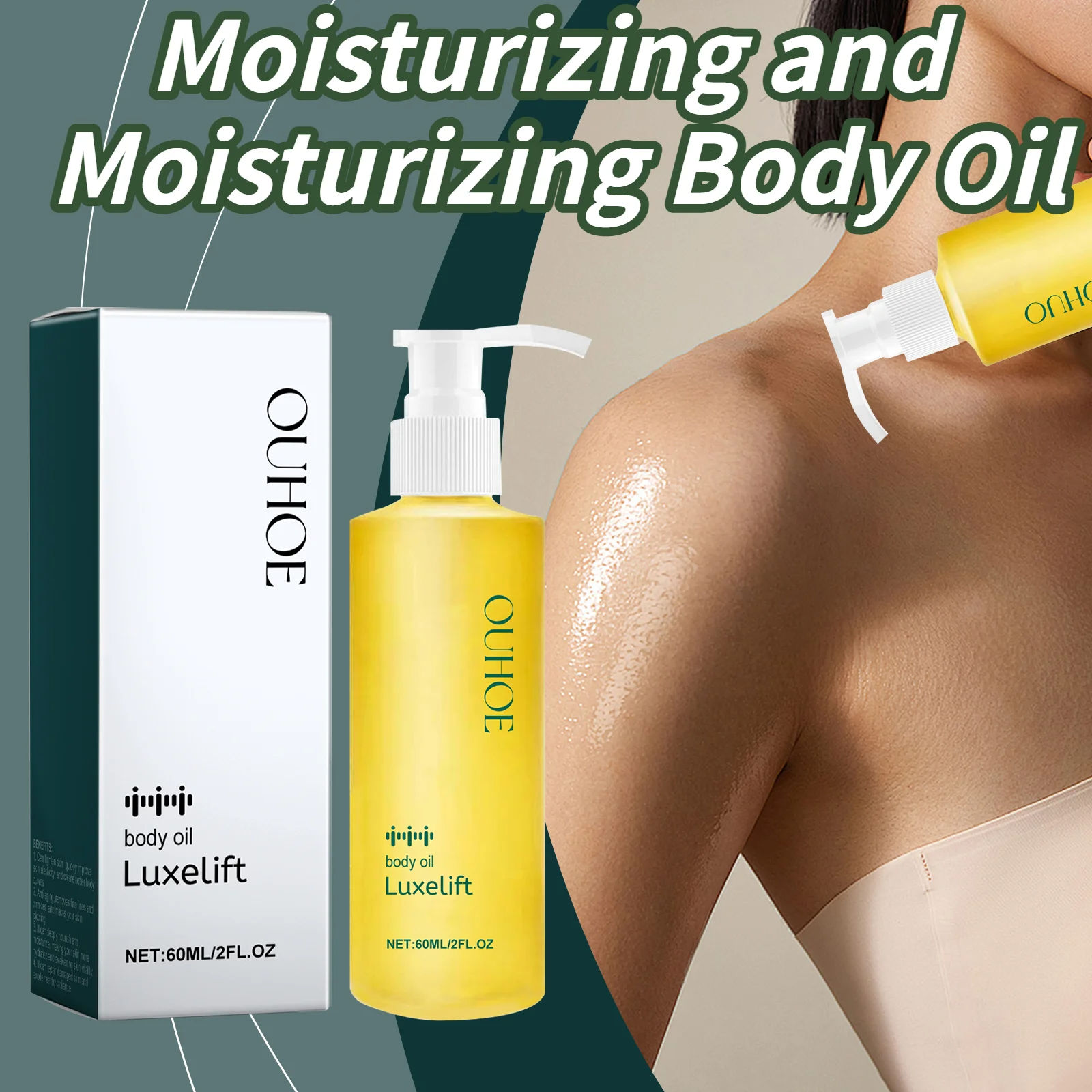 OUHOE น้ํามันบํารุงผิวสูตรชุ่มชื้นล้ําลึก ช่วยบํารุงและฟื้นฟูผิวให้เนียนนุ่ม