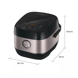 TOSHIBA หม้อหุงข้าวระบบดิจิตอล ขนาด 1.8 ลิตร รุ่น RC-18IH1TTH(N)