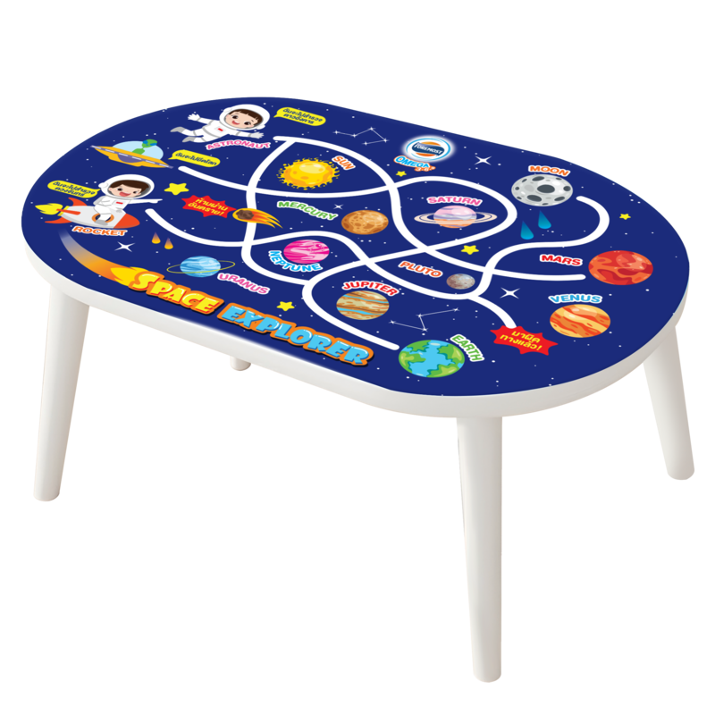[Gift] Omega Smart Fantasy Table (โต๊ะโอเมก้าสมาร์ทเสริมจินตนาการ) มูลค่า 299.- (คละสี) (สินค้าสมนาคุณงดจำหน่าย)
