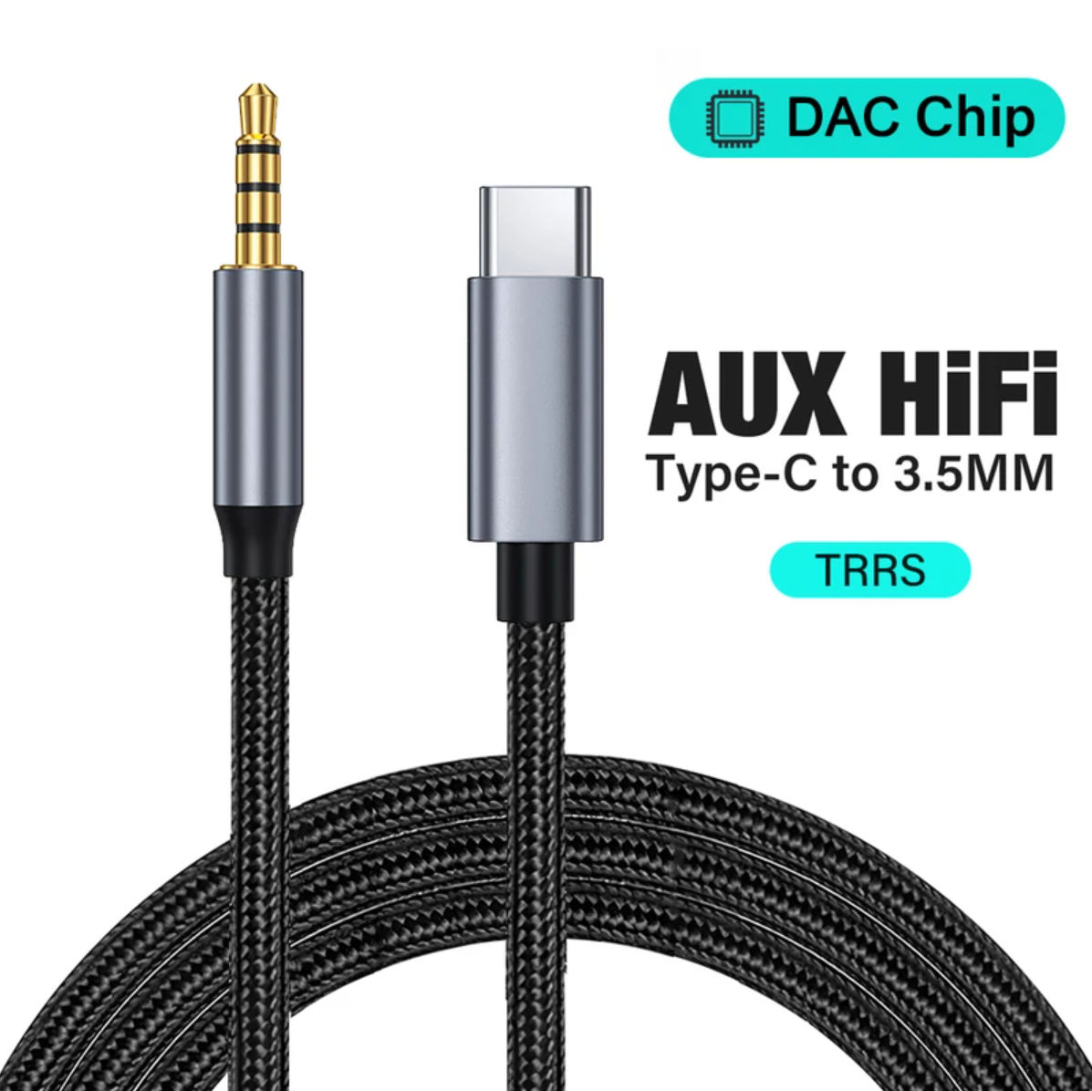 USB C ถึง 3.5 มม.แจ็คAUXสายสัญญาณเสียงสําหรับiPhone 17 16 Pro Samsung S25 S24 Ultra Pro