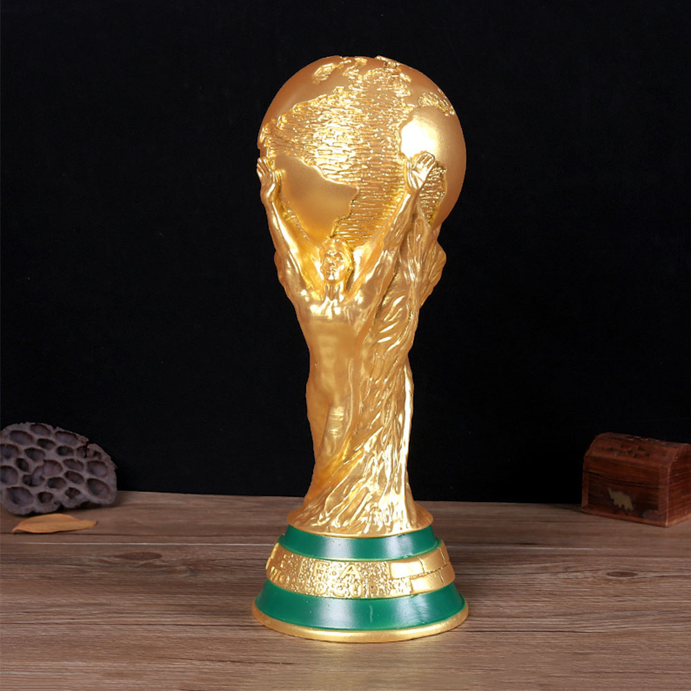 36ซม. 2022 ฟีฟ่าฟุตบอลโลกของเล่นรุ่นถ้วยรางวัล,เรซิ่นฟุตบอลแชมเปี้ยนส์รุ่นของที่ระลึก,ของขวัญคอลเลกชันกีฬา,ขายร้อน