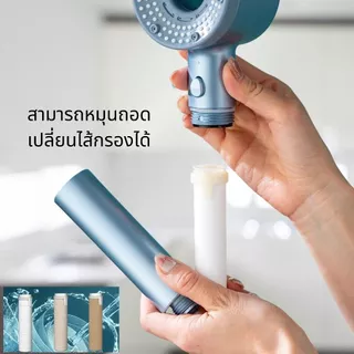 มาดามก๊อก ฝักบัวแรงดันสูง 5 ระดับ ชุดฝักบัวอาบน้ำ 4 in 1 รุ่น MA-F-038