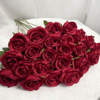 ชุด 10 ดอกกุหลาบ ดอกไม้ประดิษฐ์ – ตกแต่งโรแมนติกสําหรับงานแต…