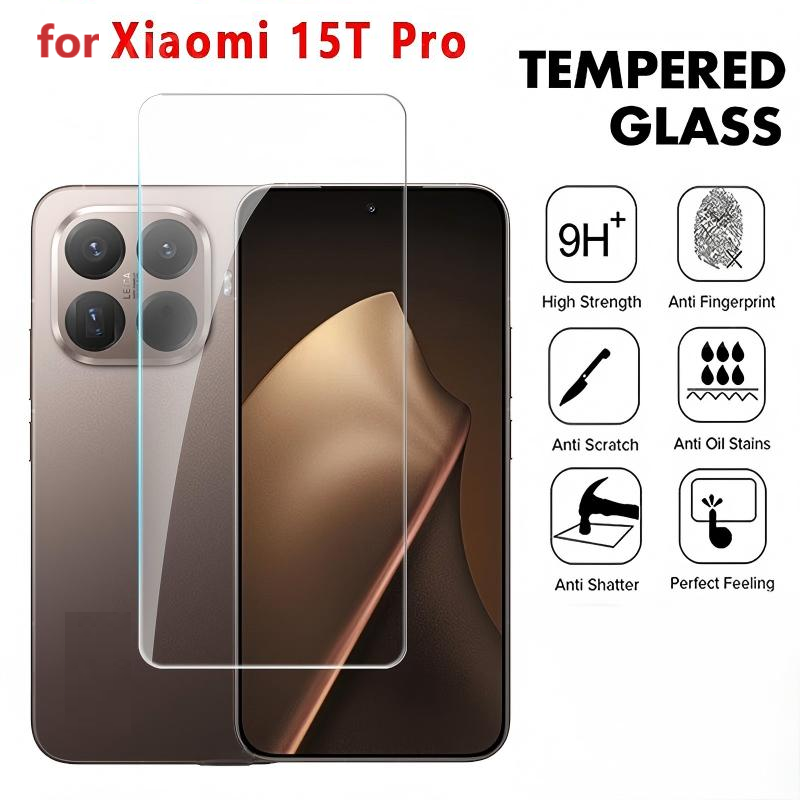 ฟิล์มกระจกใส สําหรับ Xiaomi 15T Pro, Xiaomi 15T, Xiaomi 15T Pro