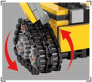 ของเล่นบล็อกตัวต่อ - หุ่นยนต์ WALL-E - ปริศนา 3 มิติ บล็อกขนาดเล็ก