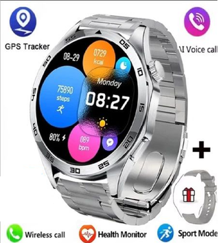 สําหรับปี 2026 GT5 Pro GPS NFC สมาร์ทวอทช์สําหรับผู้ชาย หน้า…