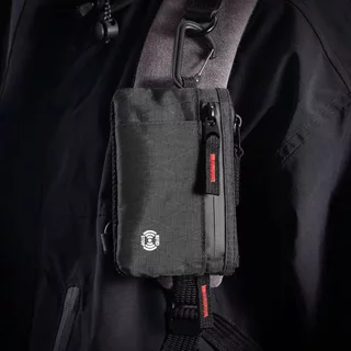 กระเป๋าสตางค์ RFID EDC บางเฉียบสําหรับผู้ชายกันน้ําพร้อมกระเป๋าใส่เหรียญแบบมีซิปและช่องเสียบการ์ดหลายช่อง