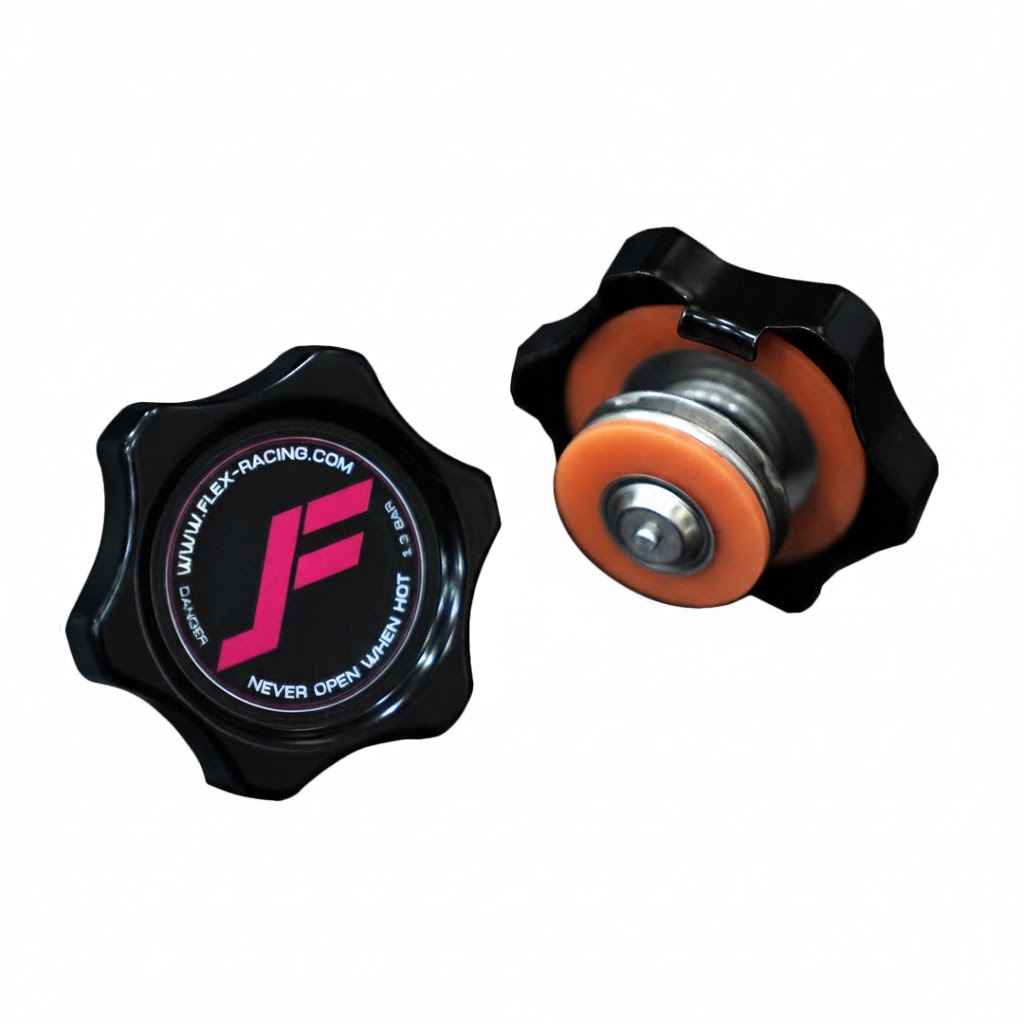 ฝาหม้อน้ำอัพเกรด FLEX RADIATOR CAP แรงดัน 1.3 BAR จุกใหญ่