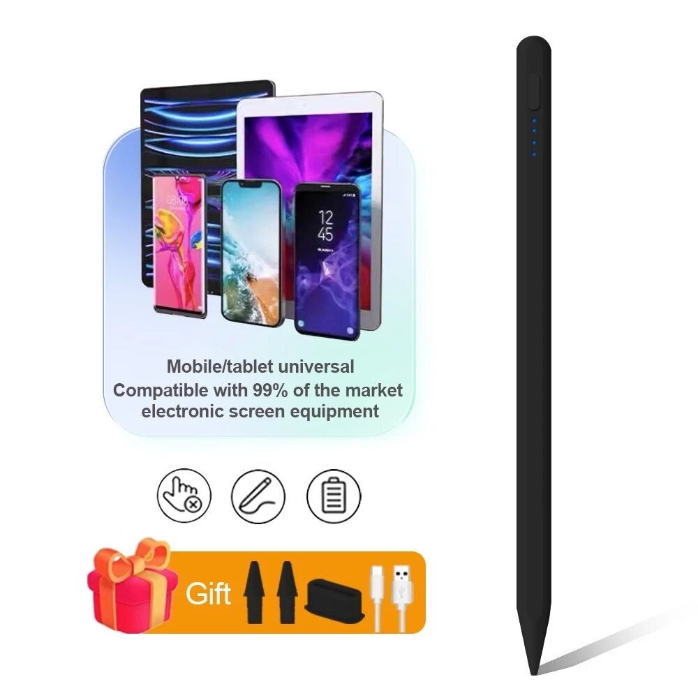 ปากกาสไตลัส ทัชสกรีน หน้าจอสัมผัส เหมาะสำหรับแท็บเล็ตและสมาร์ทโฟน รองรับ Android iOS / Windows