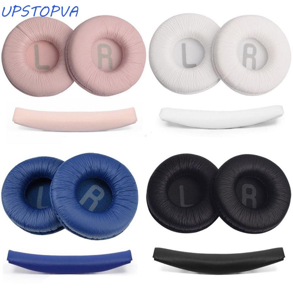 เบาะโฟม 1 คู่สําหรับ JBL Tune 520 BT T500 T500BT T510BT T450 T450BT หนังนุ่ม Pro Max