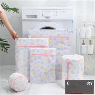 หนาพิมพ์ถุงซักผ้าชุดชั้นในหรือที่ละเอียดอ่อนป้องกันตาข่ายเคร…