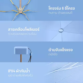 Namiko Capsule Umbrella ร่มแคปซูล รุ่น PFU1 ขนาดกะทัดรัด พกพาสะดวก