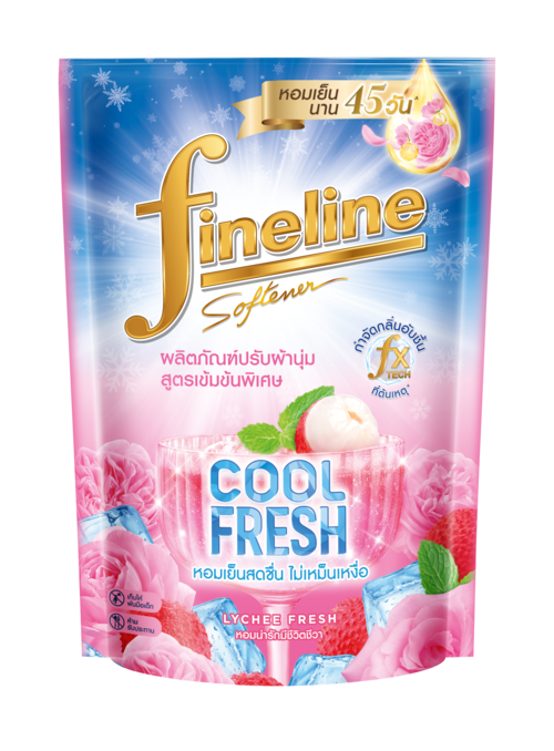 [Gift] Fineline ไฟน์ไลน์ ผลิตภัณฑ์ปรับผ้านุ่มสูตรเข้มข้นพิเศษ คูลลิ่งเฟรช 125 มล. ลิ้นจี่เฟรช (สินค้าสมนาคุณงดจำหน่าย)
